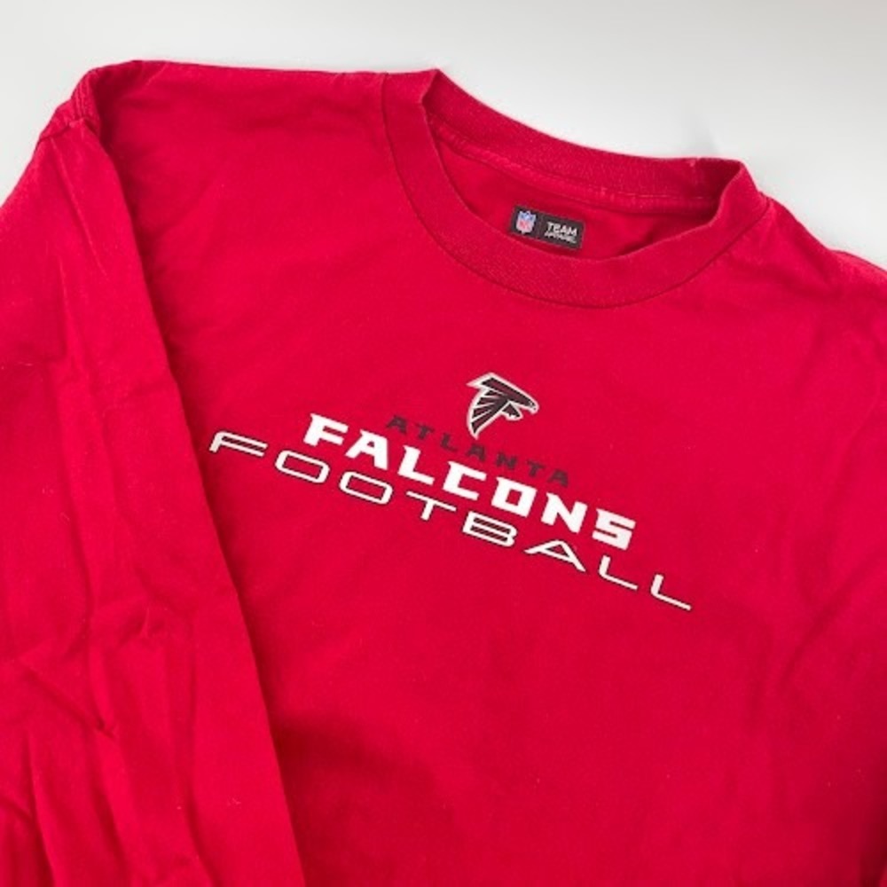 Atlanta Falcons Football NFL Team Apparel Long Sleeve Shirt Mens 2XL Red